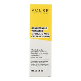Acure Brightening Vitamin C + Ferulic Acid Serum Acure Brightening Vitamin C + Ferulic Acid Serum